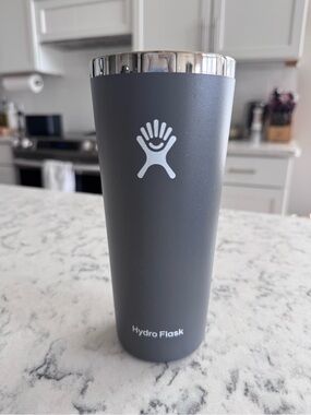 Hydro Flask Gray Insulated Tumbler - 22oz